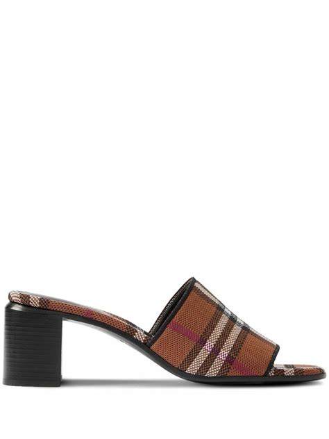 mule burberry|burberry sandals for women.